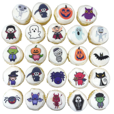 Halloween Photo Cupcakes