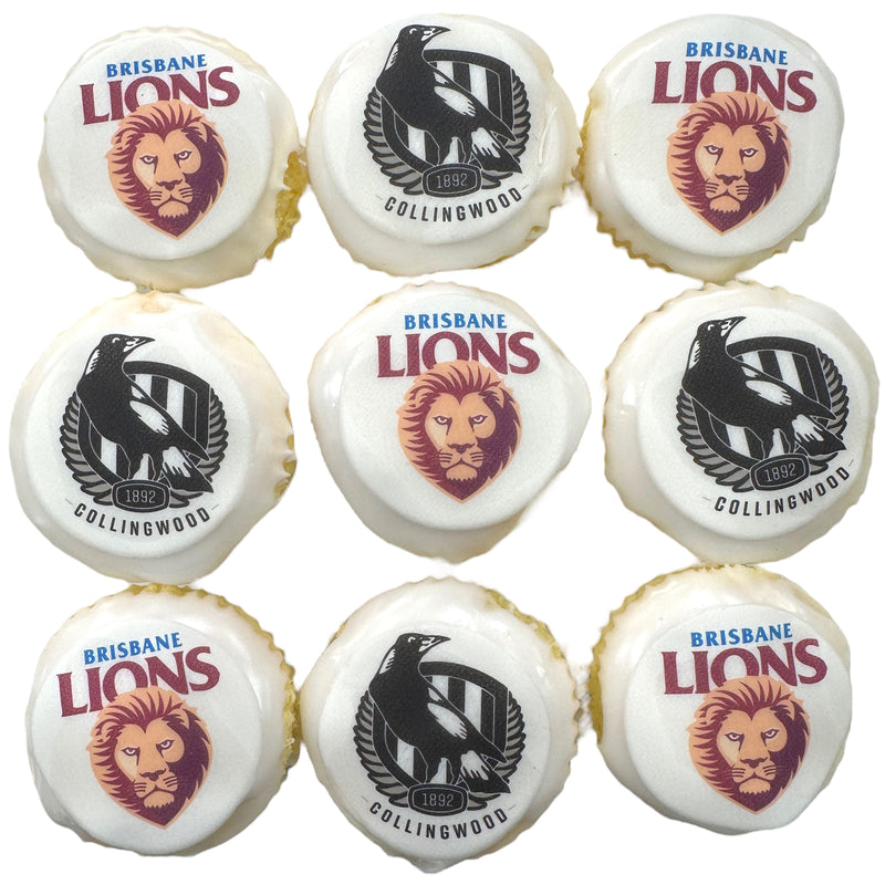 Footy Grand Final Cupcakes