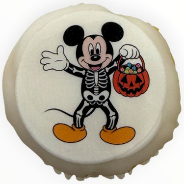 Halloween Disney Photo Cupcakes