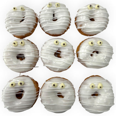 Halloween Iced Donuts