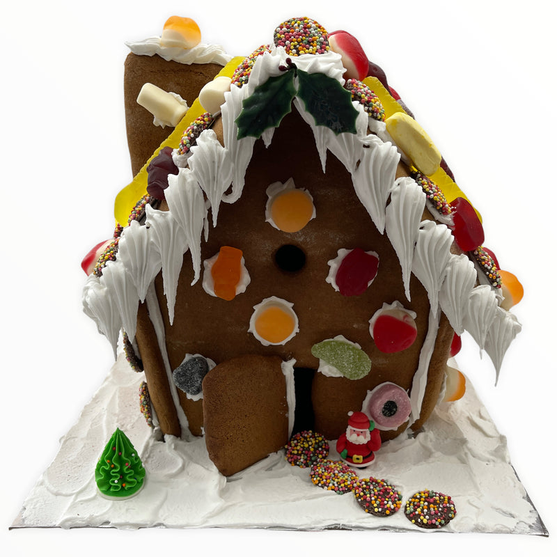 Decorated Gingerbread House