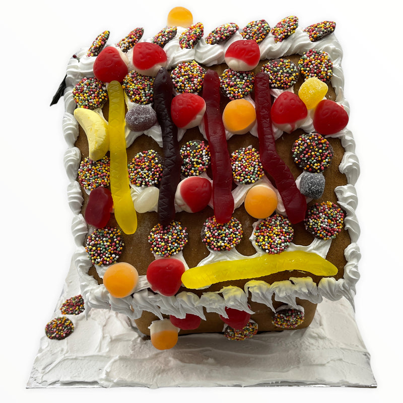 Decorated Gingerbread House