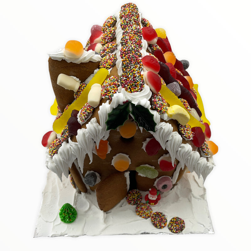 Decorated Gingerbread House