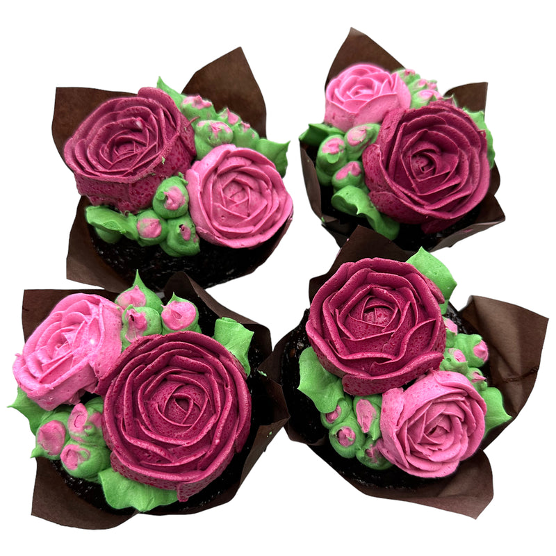 Floral Mud Muffins