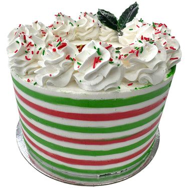 Christmas Stripes Mudcake