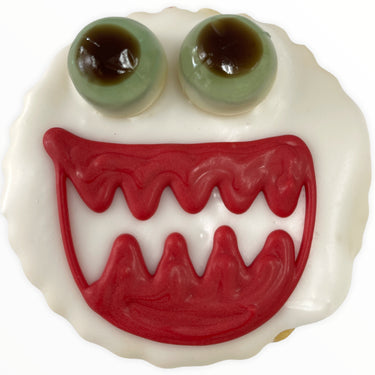 Monster Cookies with Lolly Eyes