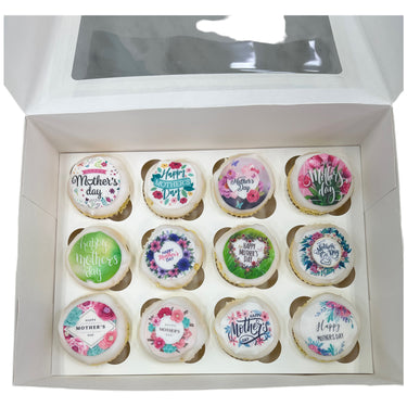 Mothers Day Photo Cupcakes