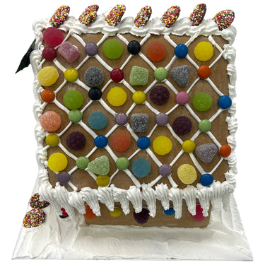 Decorated Gingerbread House