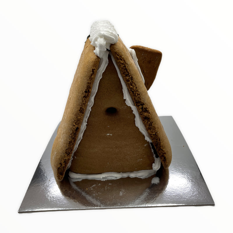 Undecorated Gingerbread House