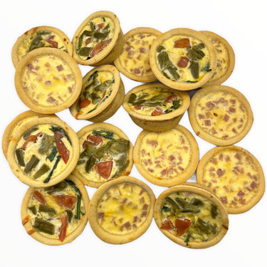 Spinach & Asparagus Quiche