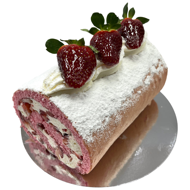 Strawberry Fresh Cream Roll