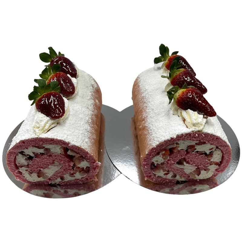 Strawberry Fresh Cream Roll