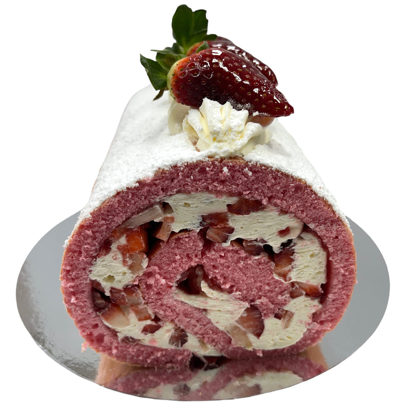 Strawberry Fresh Cream Roll