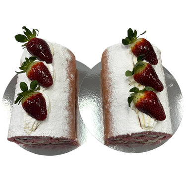 Strawberry Fresh Cream Roll